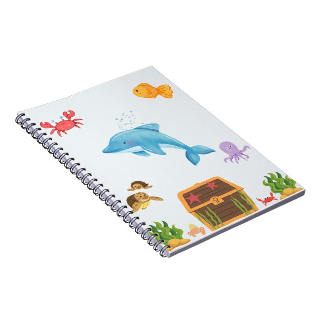 Cuaderno Colección Linda Bajo el Mar (Lado Derecho)