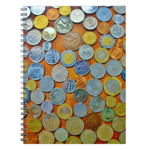 Cuaderno Colección mundial de monedas