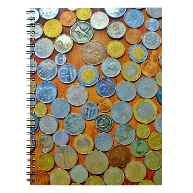 Cuaderno Colección mundial de monedas (Frente)
