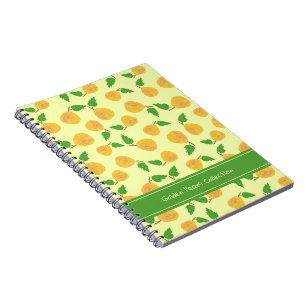 Cuaderno Colección Peras Doradas Crema Dorada