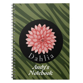 Cuaderno Colección personalizada de la naturaleza florida d