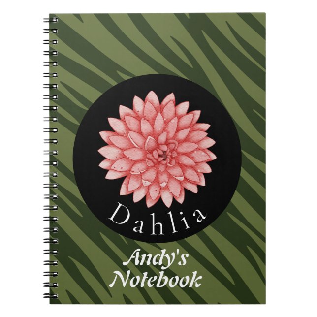 Cuaderno Colección personalizada de la naturaleza florida d (Frente)