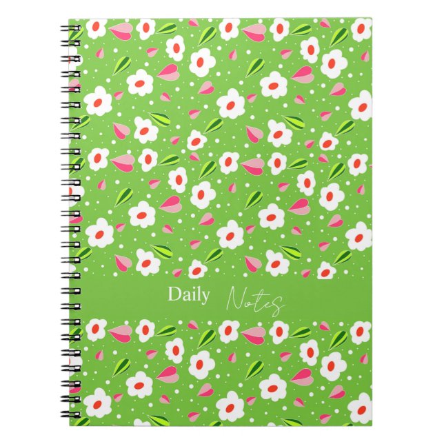 Cuaderno colección Spring Meadow Whimsy (Frente)