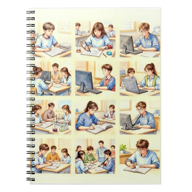 Cuaderno Colegio Curiosas Mentes (Frente)