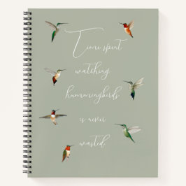 Cuaderno Colibrí
