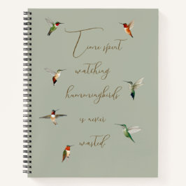 Cuaderno Colibrí