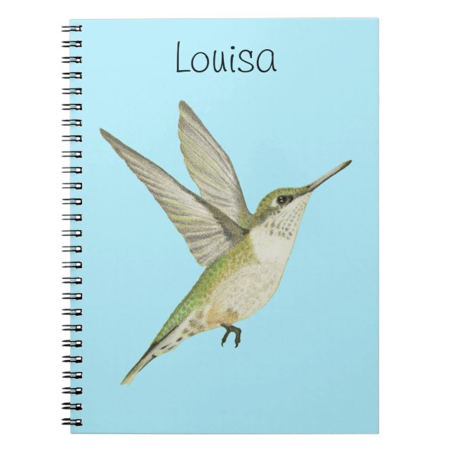 Cuaderno Colibrí (Frente)