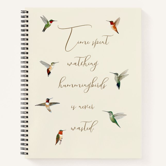 Cuaderno Colibrí (Anverso)