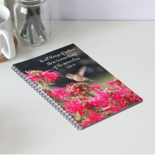 Cuaderno Colibrí Cita Filosófica de Aristóteles