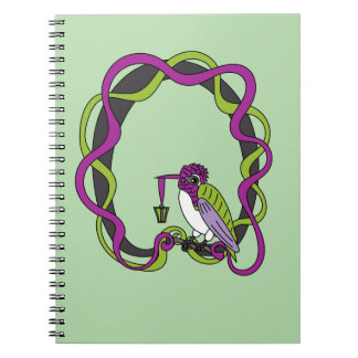 Cuaderno colibrí de Costa