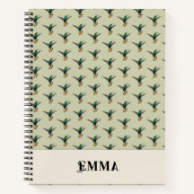 Colibrí de Vintage personalizado