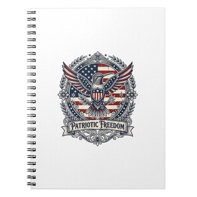 Cuaderno Colibrí Patriota (Frente)