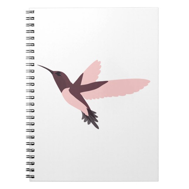 Cuaderno Colibrí rosa (Frente)