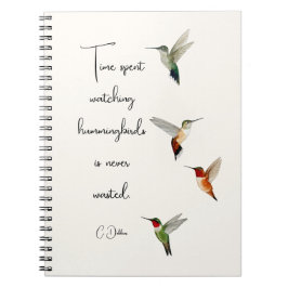 Cuaderno Colibríes