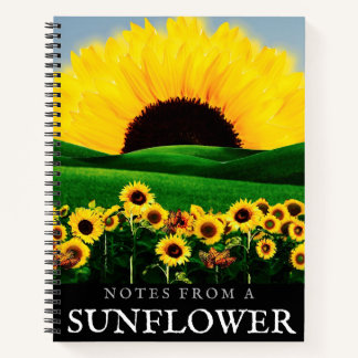 CUADERNO COLINA DE GIRASOLES