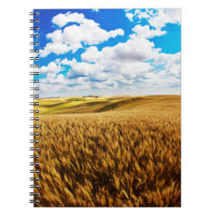 Cuaderno Colinas onduladas de trigo maduro