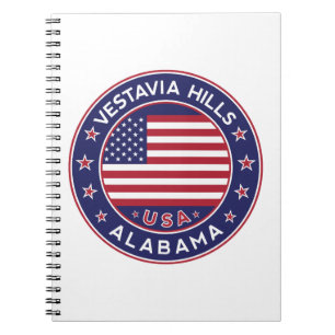Cuaderno Colinas Vestavia, Alabama