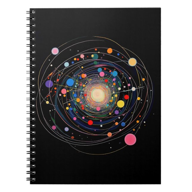 Cuaderno Colisión de partículas (Frente)
