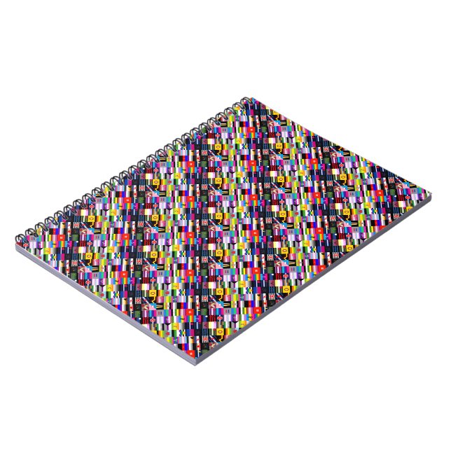 Cuaderno Collage de Banderas del Orgullo (Lado Izquierdo)