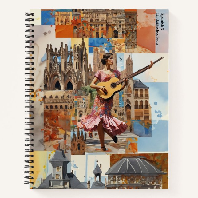 Cuaderno Collage de Cultura Española (Anverso)