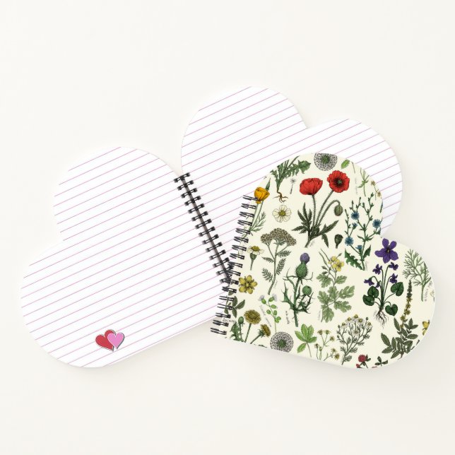 Cuaderno Collage de flores silvestres (Interior)