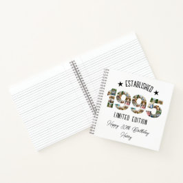 Cuaderno collage de fotos de 30 años fundado en 1995