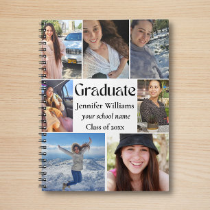 Cuaderno collage de fotos de grado 7 graduación 2025