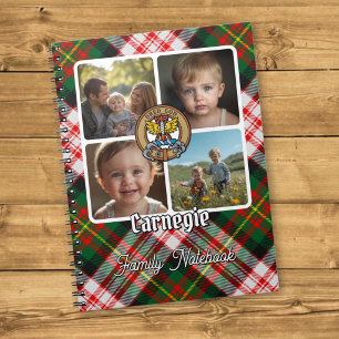 Cuaderno Collage de fotos de la familia Carnegie
