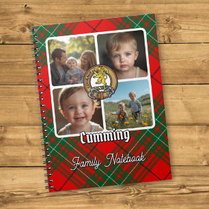 Cuaderno Collage de fotos de la familia Cumming