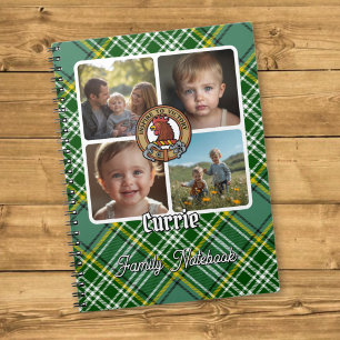 Cuaderno Collage de fotos de la familia Currie
