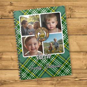 Cuaderno Collage de fotos de la familia Currie
