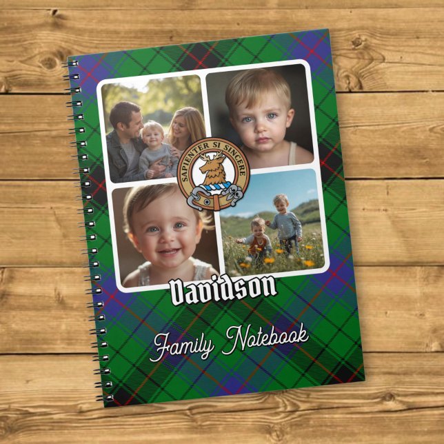 Cuaderno Collage de fotos de la familia Davidson (Subido por el creador)