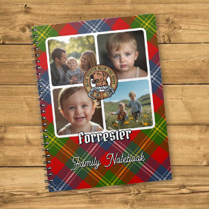 Cuaderno Collage de fotos de la familia Forrester