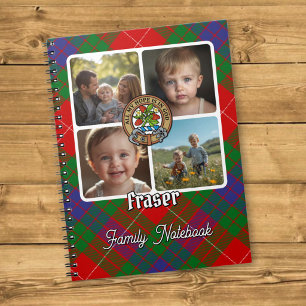 Cuaderno Collage de fotos de la familia Fraser
