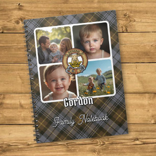 Cuaderno Collage de fotos de la familia Gordon