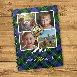 Cuaderno Collage de fotos de la familia Gordon