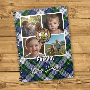 Cuaderno Collage de fotos de la familia Gordon