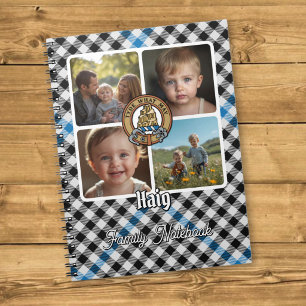 Cuaderno Collage de fotos de la familia Haig