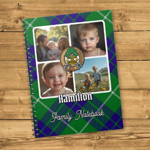 Cuaderno Collage de fotos de la familia Hamilton