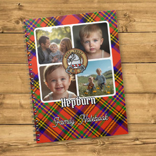 Cuaderno Collage de fotos de la familia Hepburn