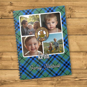 Cuaderno Collage de fotos de la familia Keith