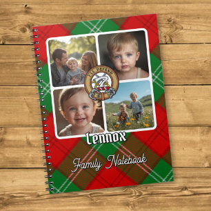 Cuaderno Collage de fotos de la familia Lennox