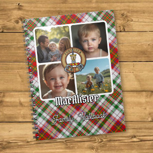 Cuaderno Collage de fotos de la familia MacAlister