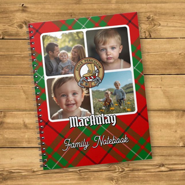 Cuaderno Collage de Fotos de la Familia MacAulay (Subido por el creador)