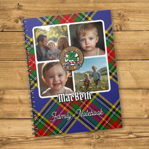 Cuaderno Collage de Fotos de la Familia MacBeth