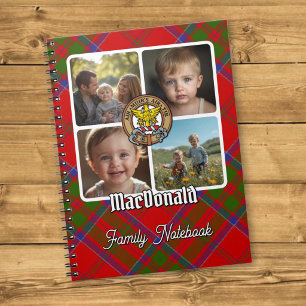 Cuaderno Collage de Fotos de la Familia MacDonald de Keppoc