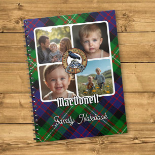 Cuaderno Collage de fotos de la familia MacDonell