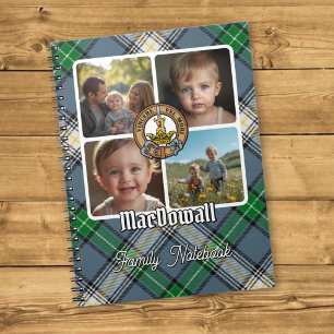Cuaderno Collage de fotos de la familia MacDowall