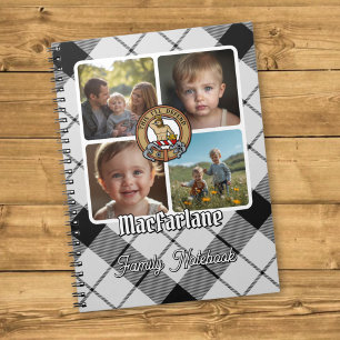 Cuaderno Collage de Fotos de la Familia MacFarlane