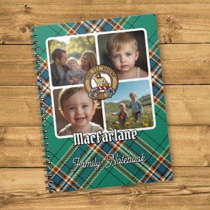 Cuaderno Collage de Fotos de la Familia MacFarlane